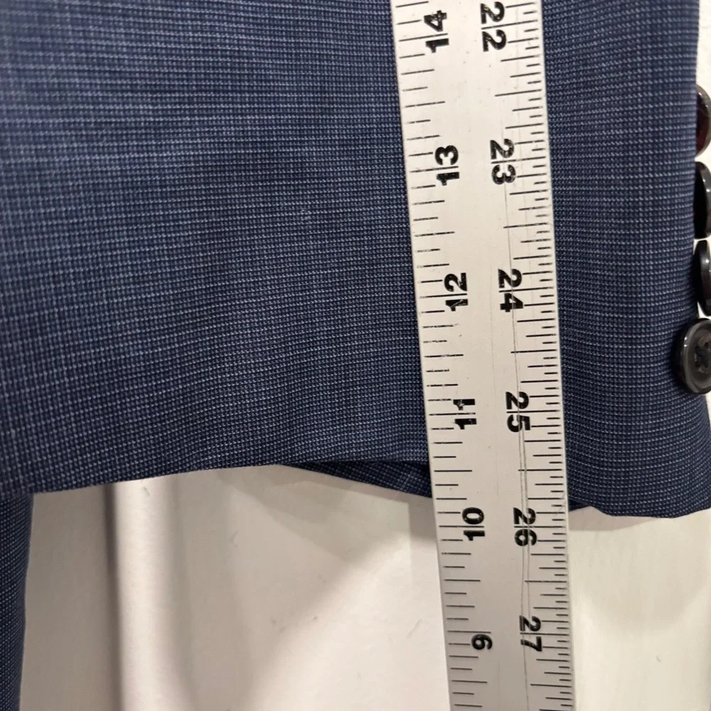 Ralph Ralph Lauren Mens 52R Blue Executive Fit Wool Blend Blazer Sport Coat